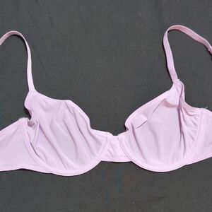 Aerie Smoothez Unlined Mesh Lavender Underwire Bra 32D